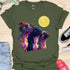 Bulldog & Moon - V4 - All Bulldogs T-Shirt